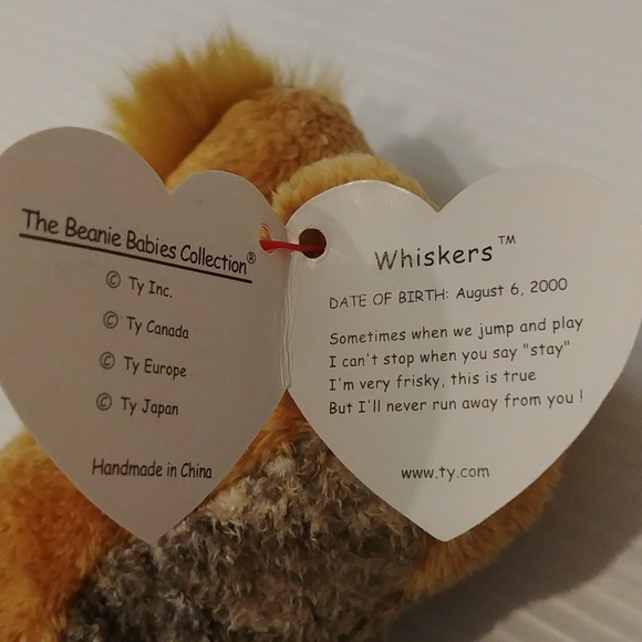 Ty Beanie Baby Scottie Dog Whiskers 2000 - Picture 6 of 6